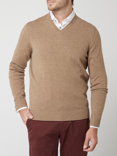 Marc O'Polo Pullover aus Schurwolle Sand 4