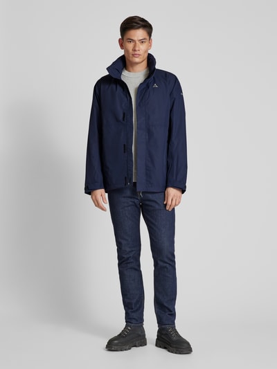 Schöffel Jacke mit Label-Print Modell 'GMUND' Marine 1