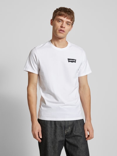 Levi's® T-Shirt mit Label-Print Modell 'COLOR' Weiss 4