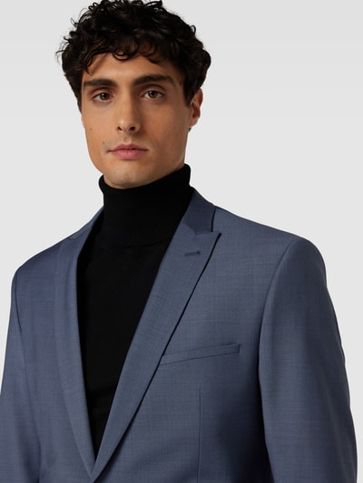 Drykorn Slim Fit Anzug mit Webmuster Modell 'IRVING' Hellblau 3