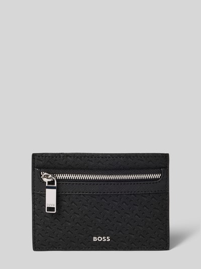 BOSS Portemonnaie mit Label-Detail Modell 'DAXTER' Black 1