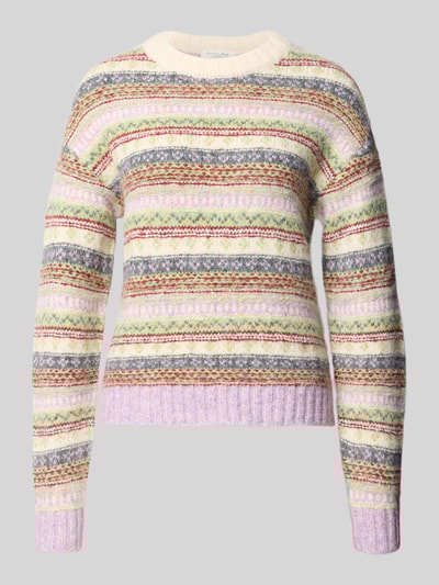 Christian Berg Woman Strickpullover mit gerippten Abschlüssen Lind 2