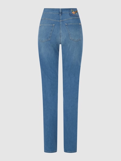 MAC Skinny Fit Jeans im High Waist Stil Hellblau 3