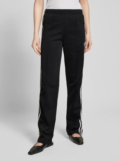 adidas Originals Sweatpants met logostitching, model 'FIREBIRD' Zwart - 4