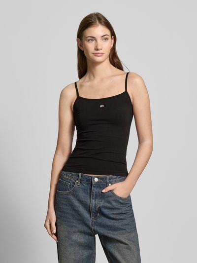 Tommy Jeans Tanktop van puur katoen Zwart - 4