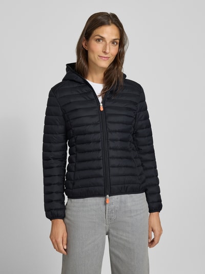SAVE THE DUCK Steppjacke mit Zweiwege-Reißverschluss Modell 'DAISY' Black 4