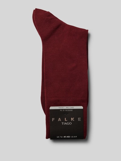 Falke Socken mit Label-Print Rostrot 3