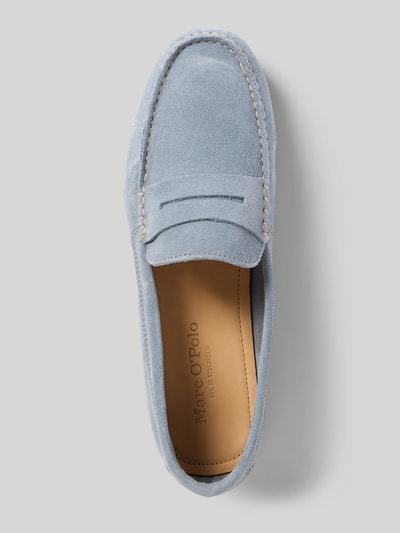Marc O'Polo Buty wsuwane z naturalnej skóry bydlęcej Jasnoniebieski 3