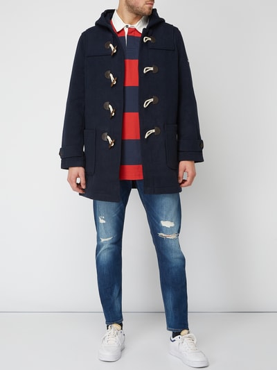 Tommy Jeans Dufflecoat mit Kapuze Dunkelblau 1