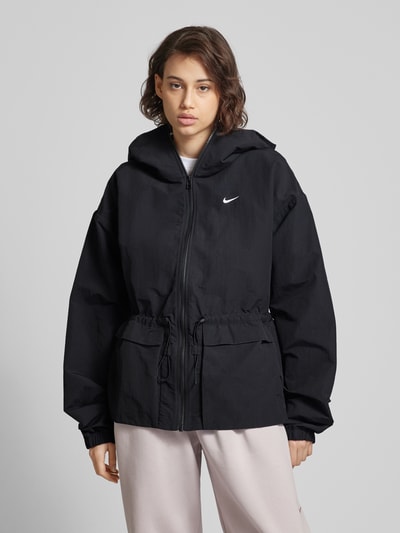 Nike Jacke mit Logo-Stitching Black 4