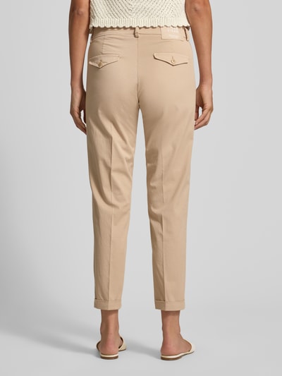 CAMBIO Slim Fit Chino aus Baumwoll-Mix Modell 'KARINA' Camel 5