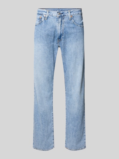 Produktfoto, Wide Fit Jeans mit 5-Pocket-Design von Levi's®, jasnoniebieski denim, bawełna z elastanem, relaxed fit, zapięcie na guzik i zamek