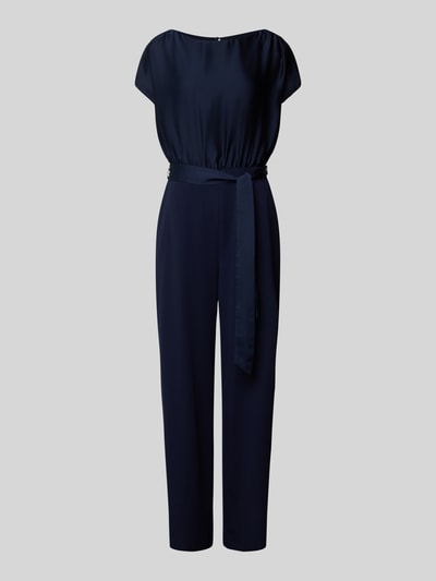 Swing Jumpsuit mit Rundhalsausschnitt Marine 2