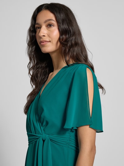 Christian Berg Cocktail Cocktailkleid in Wickel-Optik Grass Mel 3