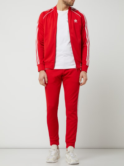 adidas Originals Sweatjacke mit Stehkragen Rot 1