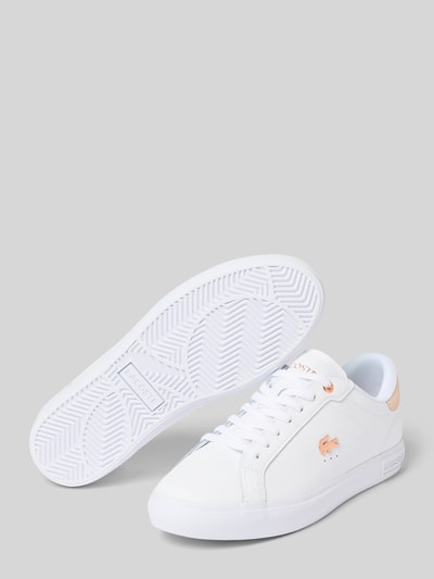 Lacoste Sneakers van echt rundleer Wit - 4