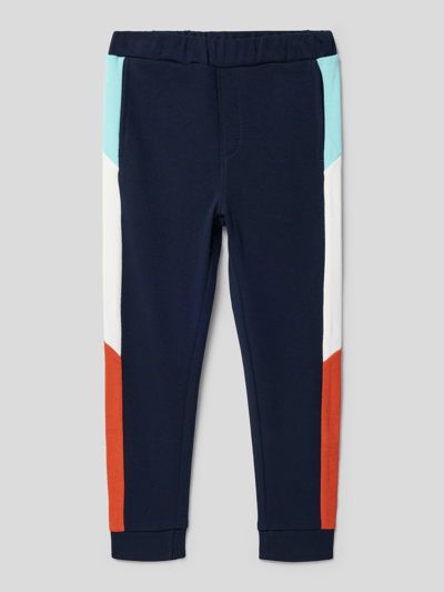 s.Oliver RED LABEL Leggings mit elastischem Bund Marineblau 1
