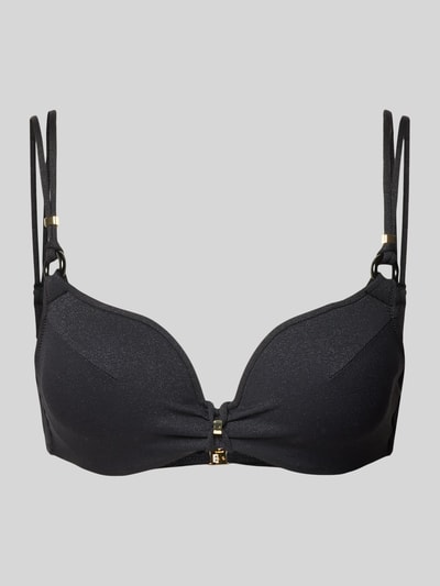 Marie Jo Bikini-Oberteil mit doppelten Spaghettiträgern Modell 'DAHU' Black 1