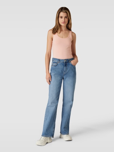 QS Tanktop mit Label-Detail Modell 'Basic' Rosa 1