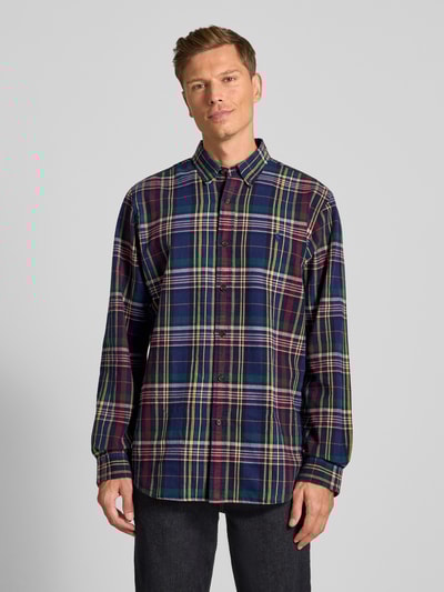 Polo Ralph Lauren Custom fit vrijetijdsoverhemd met button-downkraag Marineblauw - 4