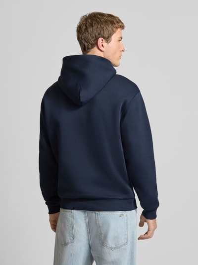 REVIEW Regular Fit Hoodie mit Logo-Print Marine 5