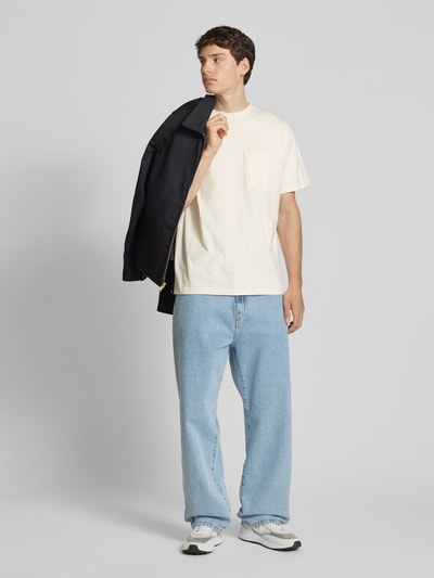 BLKVIS T-Shirt mit Brusttasche Weiss 1