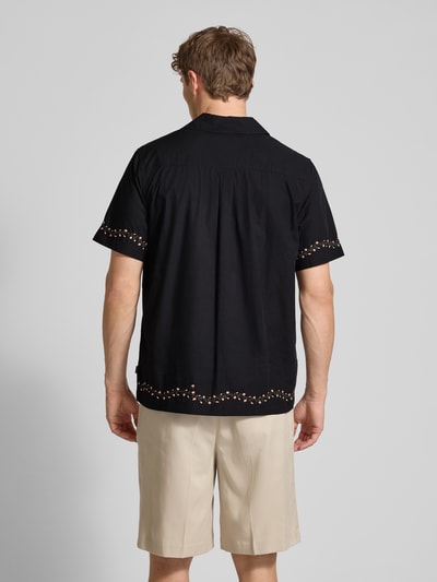 Les Deux Freizeithemd mit Reverskragen Modell 'Lesley' Black 5