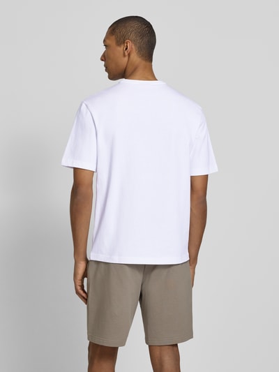 HUGO Regular Fit T-Shirt aus reiner Baumwolle Modell 'DOBUL' Weiss 5