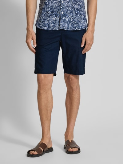 Fynch-Hatton Bermuda met achterzakken, model 'COLI' Marineblauw - 4