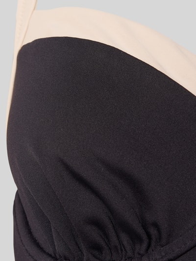 Marc O'Polo Badeanzug mit Kontraststreifen Black 2