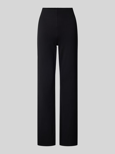 B.Young Flared stoffen broek met elastische band, model 'Parrin' Zwart - 2