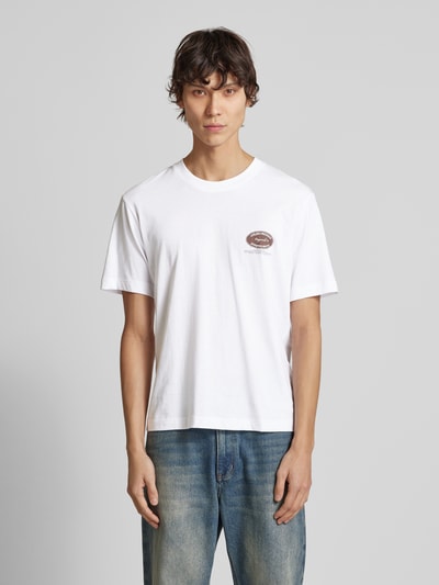 Jack & Jones T-shirt z nadrukiem z logo model ‘BOSTON’ Biały 4