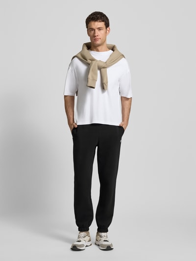 Lacoste Sweatpants met labeldetail Zwart - 1