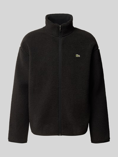 Lacoste Bomberjacke mit Logo-Detail Black 1