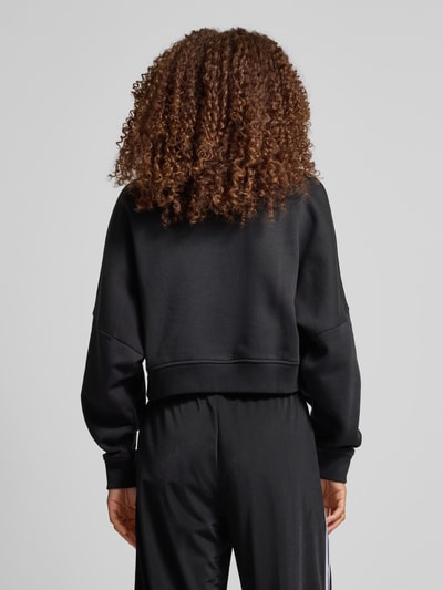 adidas Originals Cropped Sweatshirt mit Logo-Stitching Black 5