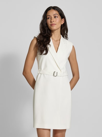 HUGO Etuikleid in Minilänge Modell 'Komea' Weiss 4