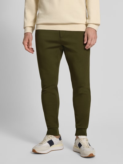 Polo Ralph Lauren Slim Fit Sweatpants mit Tunnelzug Oliv 4