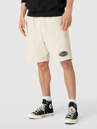 PEGADOR Sweatshorts mit Label-Detail Modell 'Boyd' Offwhite 4