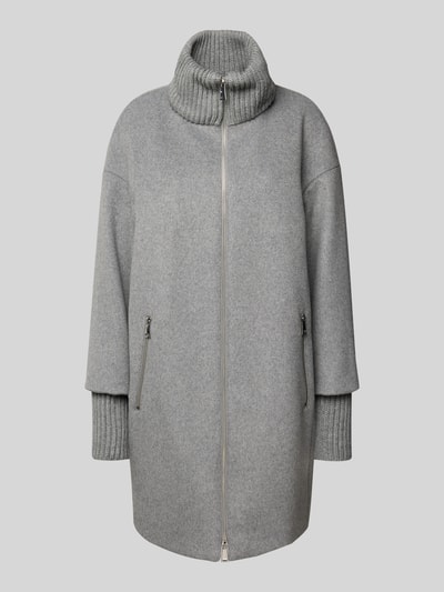 WHITE LABEL Mantel mit Zweiwege-Reißverschluss Anthrazit 2