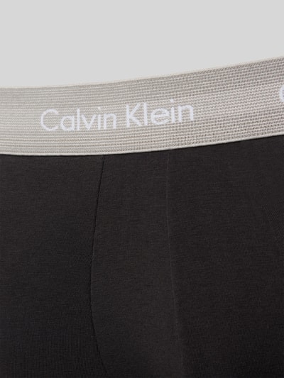 Calvin Klein Underwear Obcisłe bokserki z paskiem z logo w zestawie 3 szt. Czarny 2