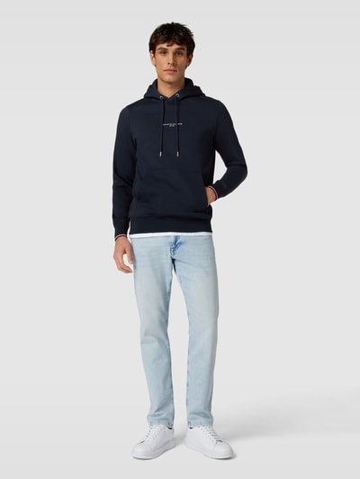 Tommy Hilfiger Hoodie mit Label-Print Marine 1