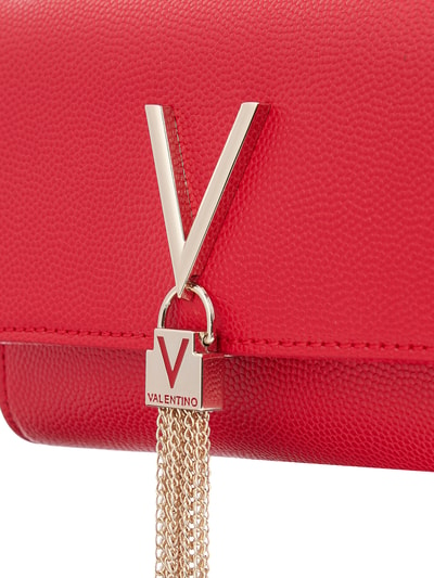 VALENTINO BAGS Crossbody Bag mit feiner Struktur Rot 3