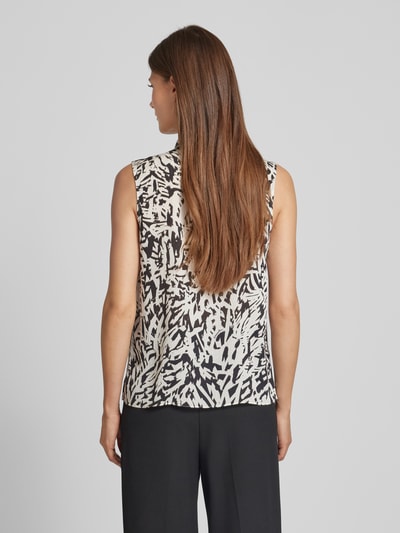 Patrizia Pepe Blouse met opstaande kraag Zwart - 5