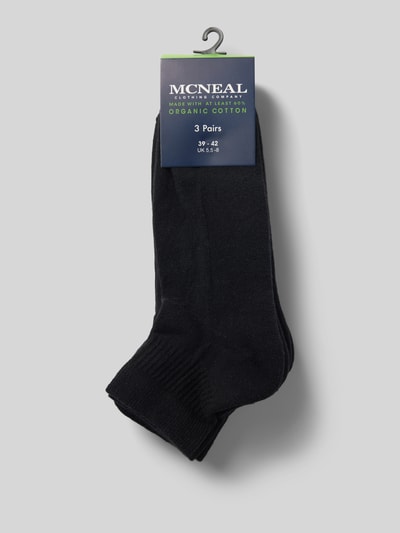 MCNEAL Socken mit Label-Print im 5er-Pack Black 3