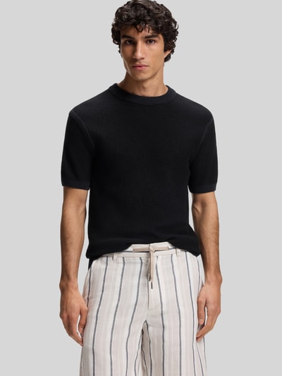 BOSS Orange Regular Fit Pullover aus Baumwoll-Mix Modell 'KANTONIO' Marine 4