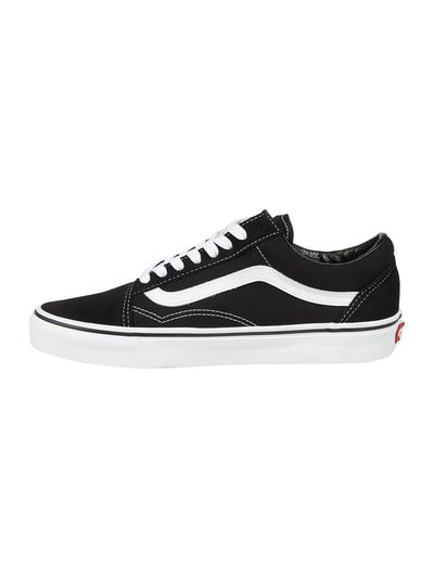 Vans Sneakers van suède en textiel, model 'Old Skool' Zwart - 3