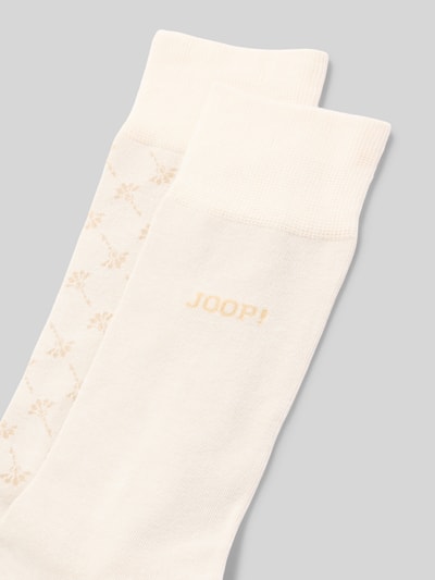 JOOP! Collection Sokken met elastische band in een set van 2 paar Zand - 2