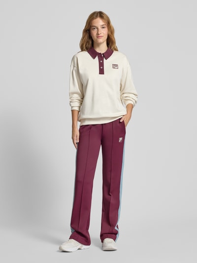 FILA Loose fit sweatshirt, model 'LAGRIO' Offwhite gemêleerd - 1