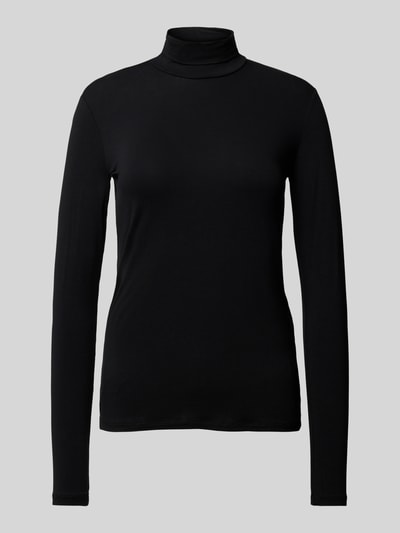 Weekend Max Mara Longsleeve mit Stehkragen Modell 'MULTIF' Black 1