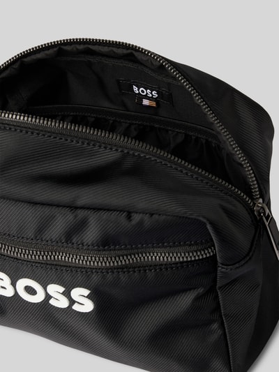 BOSS Kulturtasche mit Label-Print Black 3